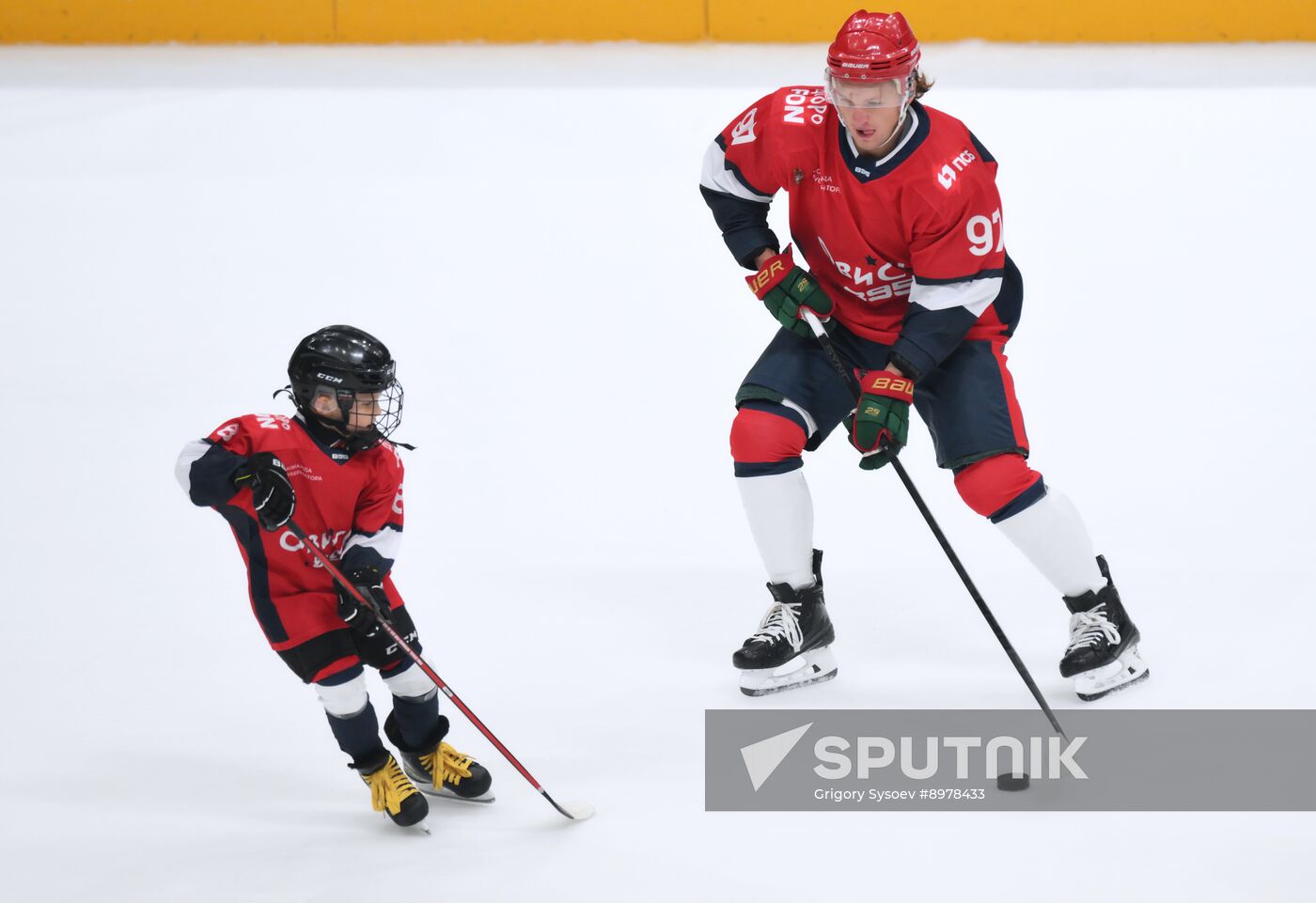 Russia Ice Hockey Ovechkin Cup Gala Match