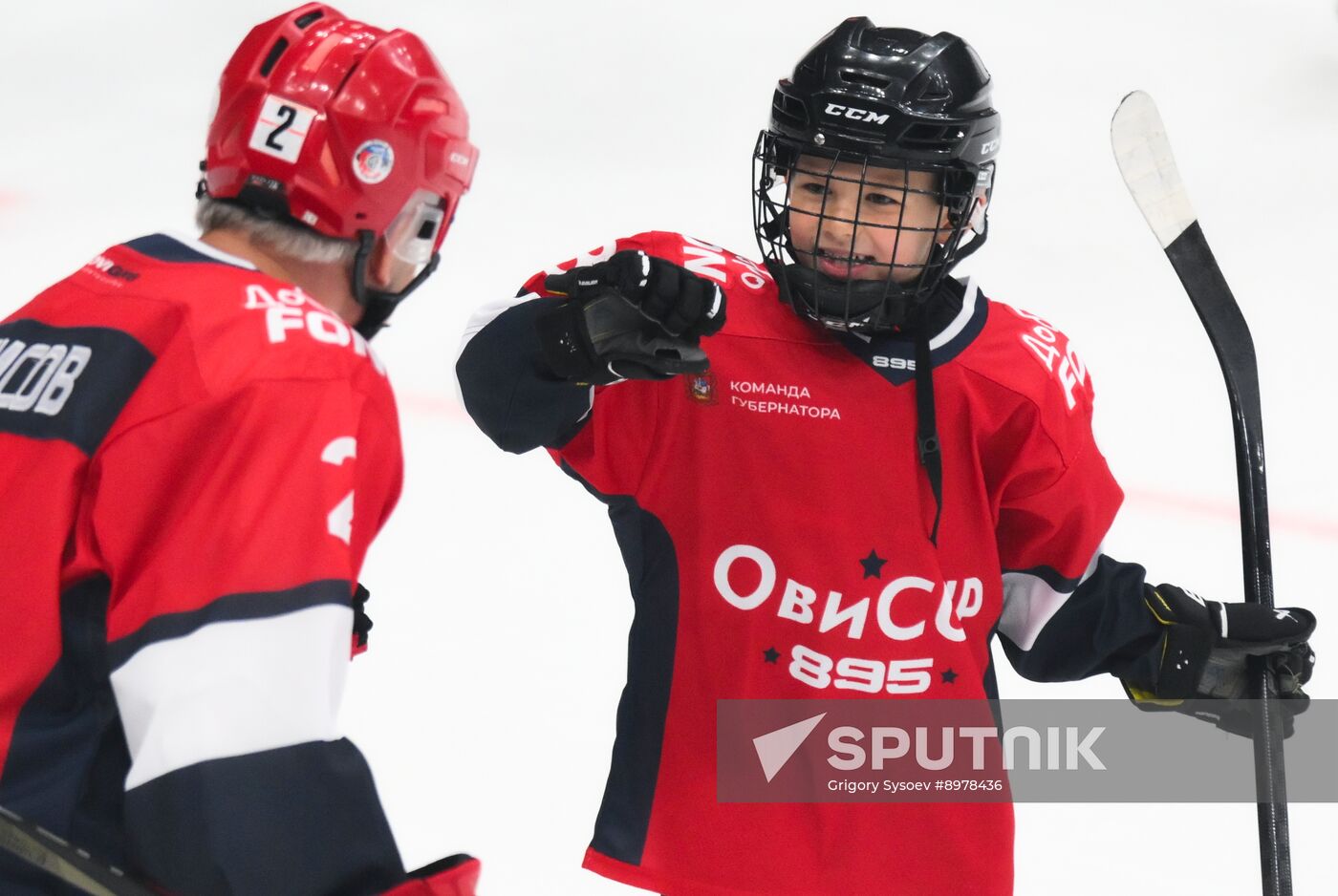 Russia Ice Hockey Ovechkin Cup Gala Match