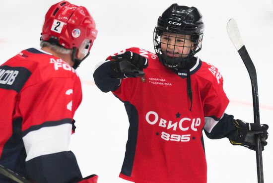 Russia Ice Hockey Ovechkin Cup Gala Match