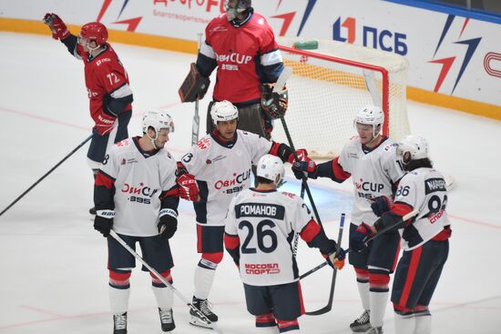 Russia Ice Hockey Ovechkin Cup Gala Match
