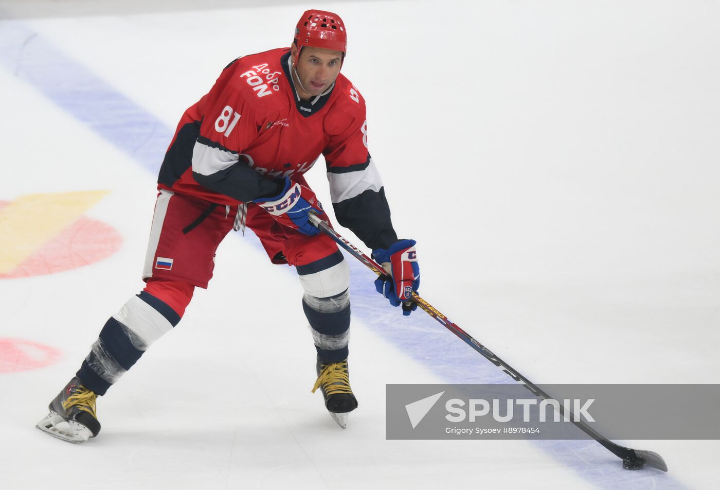 Russia Ice Hockey Ovechkin Cup Gala Match