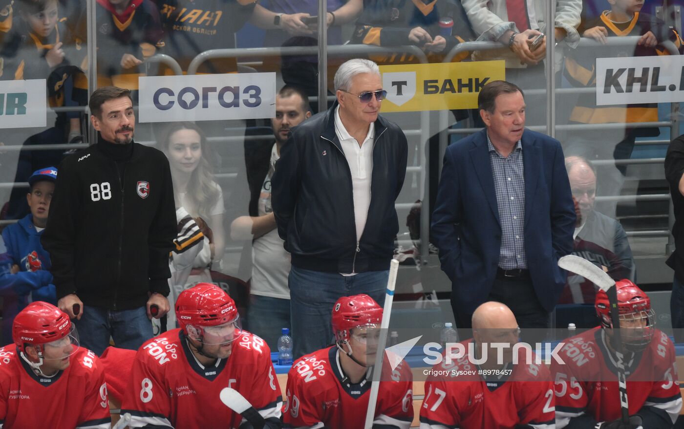Russia Ice Hockey Ovechkin Cup Gala Match