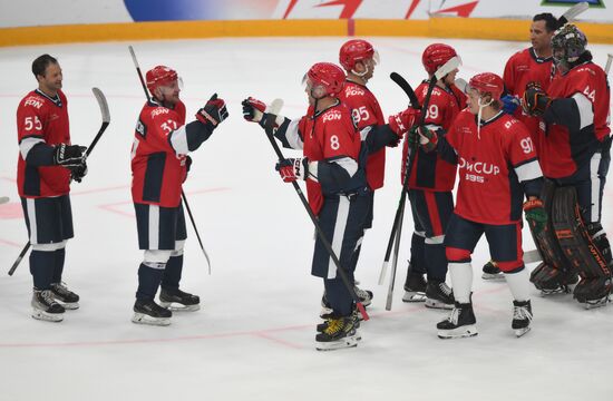 Russia Ice Hockey Ovechkin Cup Gala Match
