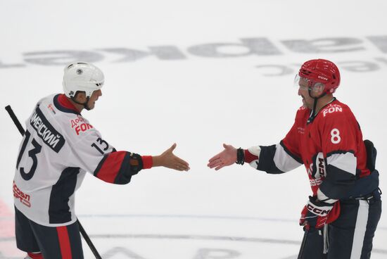 Russia Ice Hockey Ovechkin Cup Gala Match