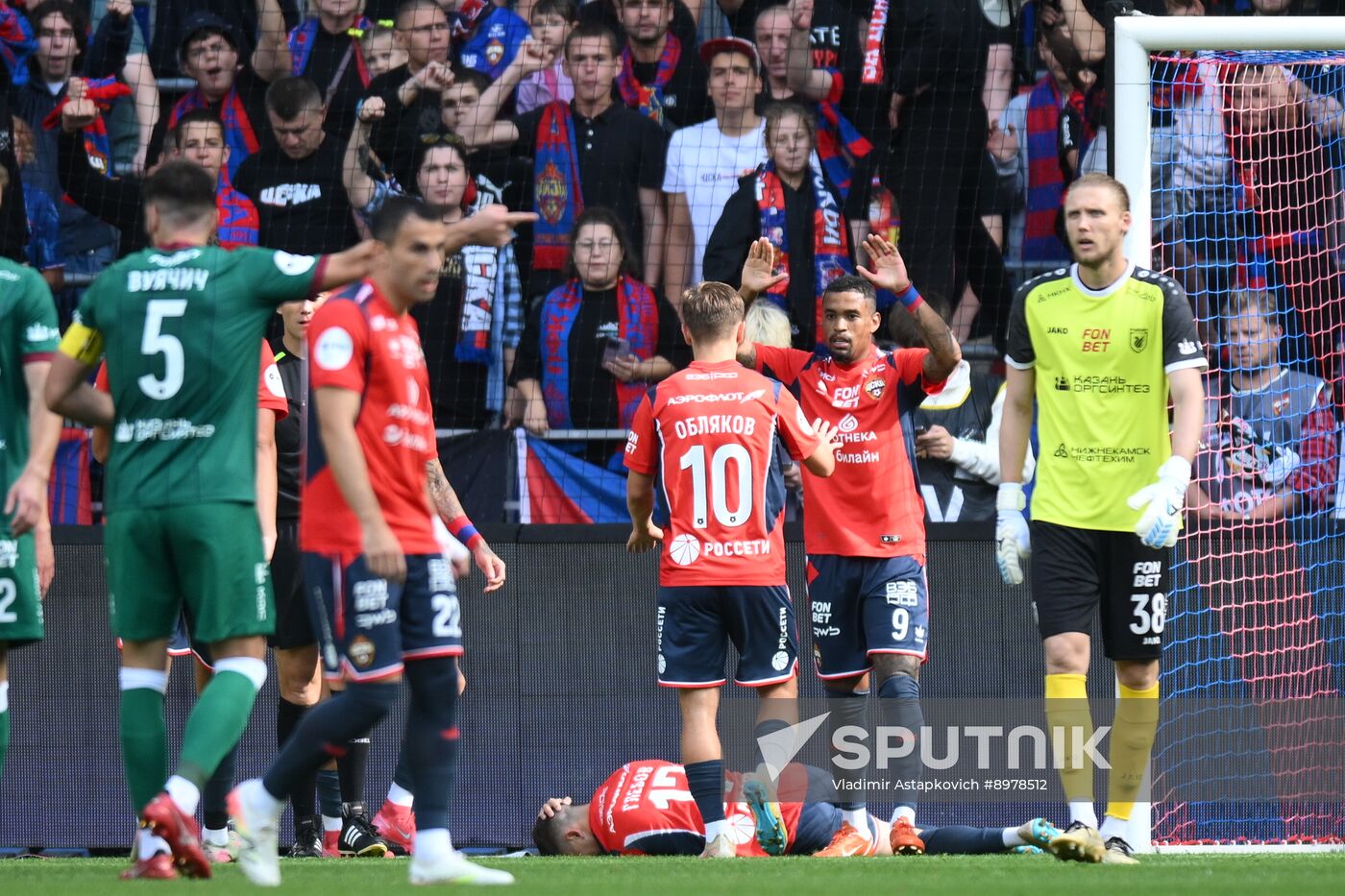 Russia Soccer Premier-League CSKA - Rubin