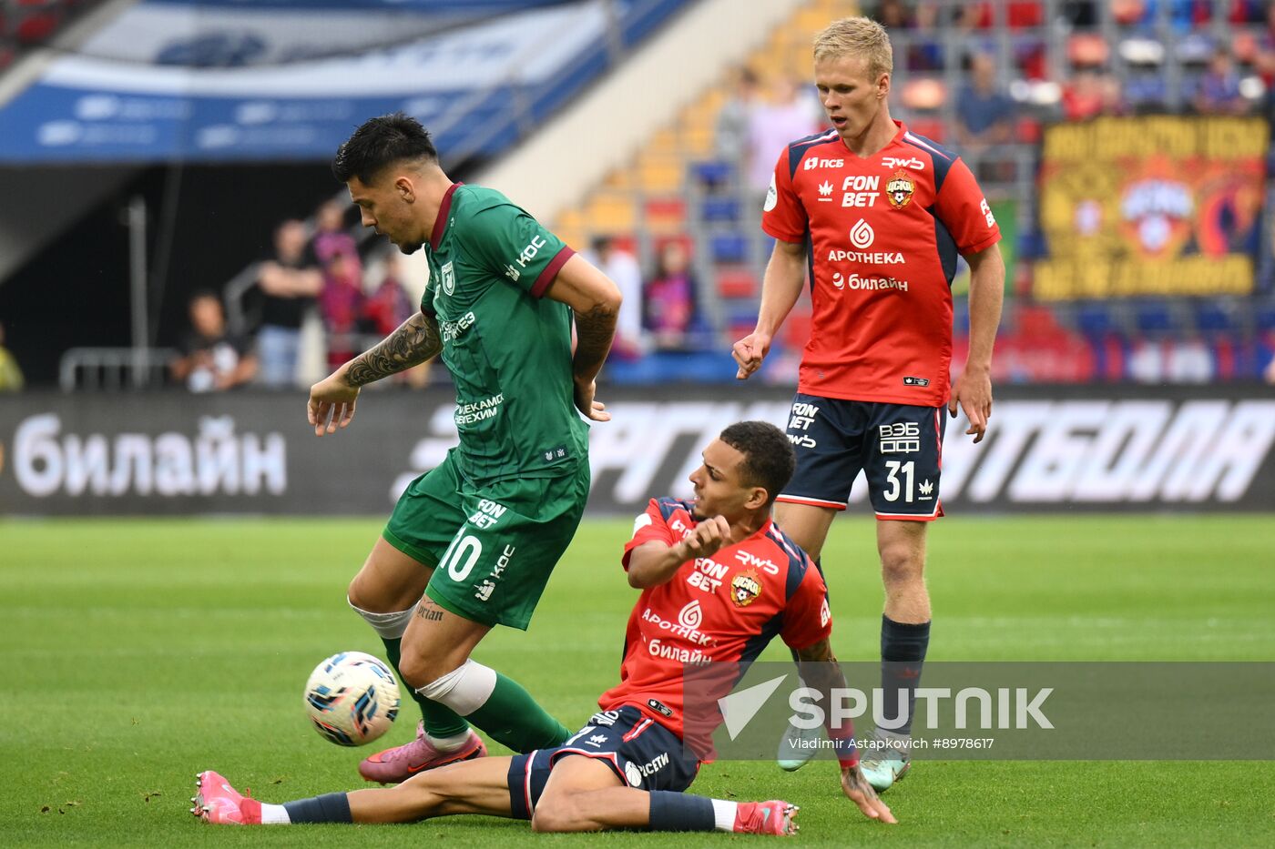 Russia Soccer Premier-League CSKA - Rubin