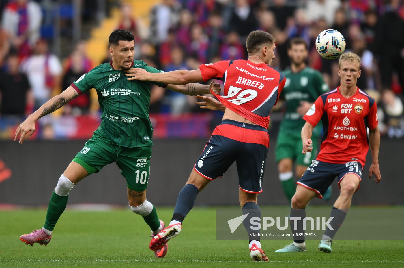 Russia Soccer Premier-League CSKA - Rubin