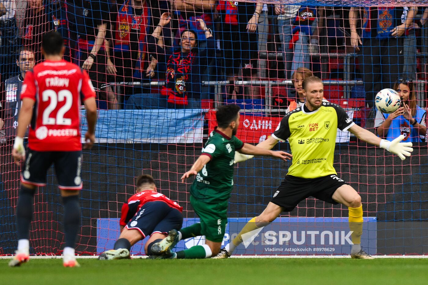 Russia Soccer Premier-League CSKA - Rubin