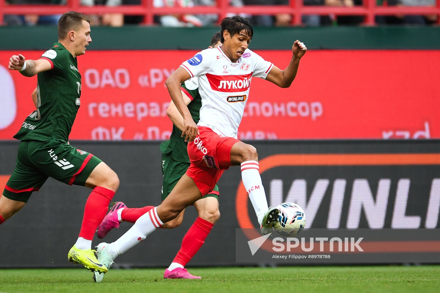 Russia Soccer Premier-League Lokomotiv - Spartak
