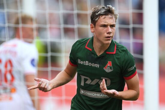 Russia Soccer Premier-League Lokomotiv - Spartak