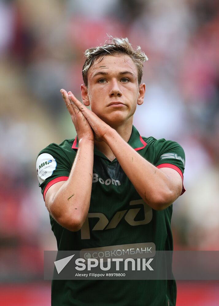 Russia Soccer Premier-League Lokomotiv - Spartak