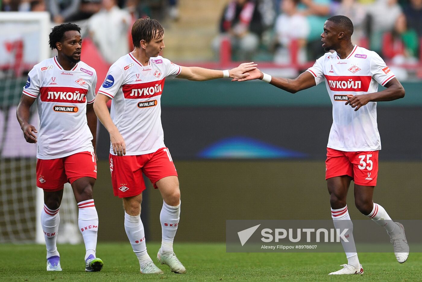 Russia Soccer Premier-League Lokomotiv - Spartak