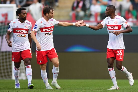 Russia Soccer Premier-League Lokomotiv - Spartak