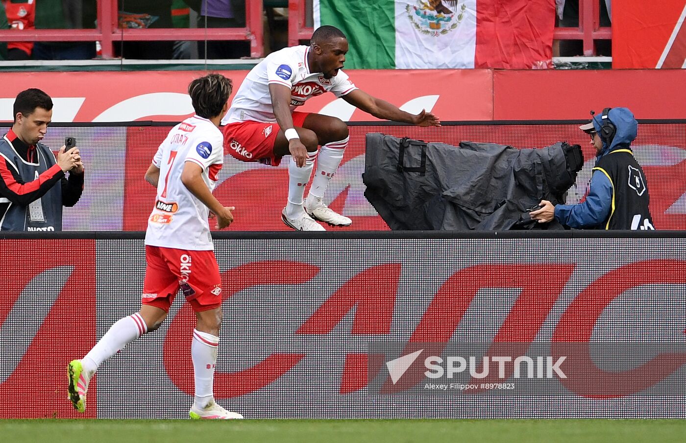 Russia Soccer Premier-League Lokomotiv - Spartak