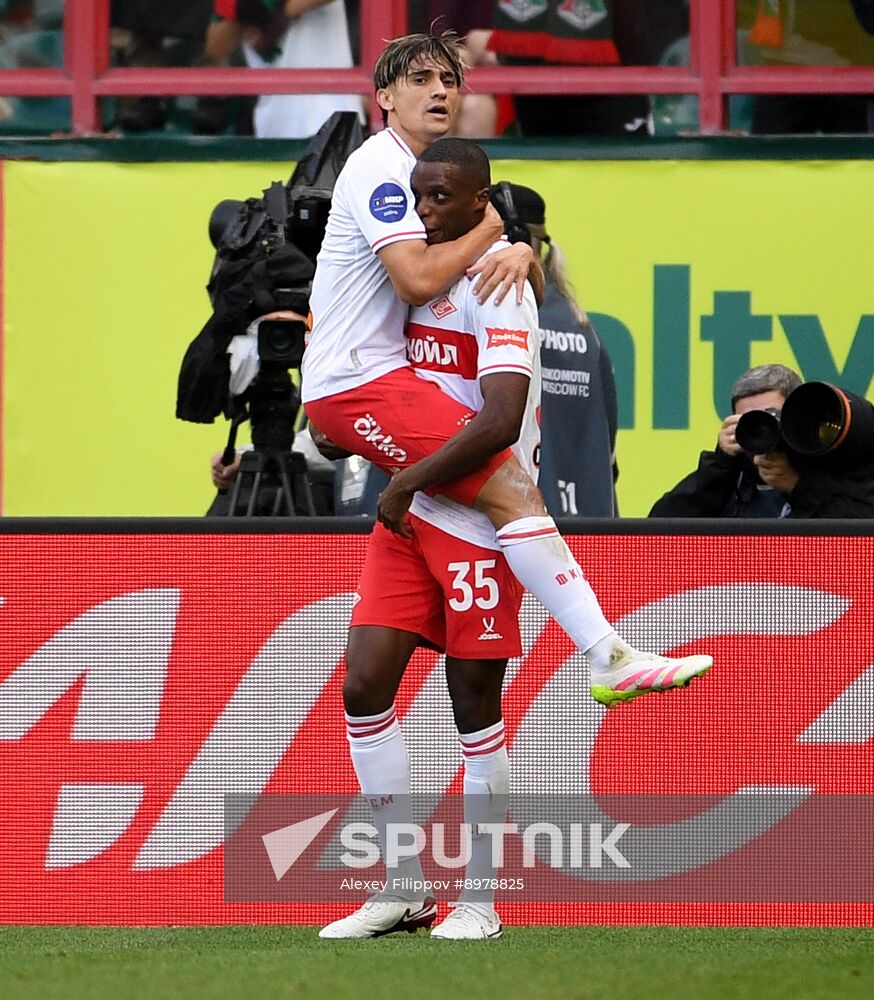 Russia Soccer Premier-League Lokomotiv - Spartak