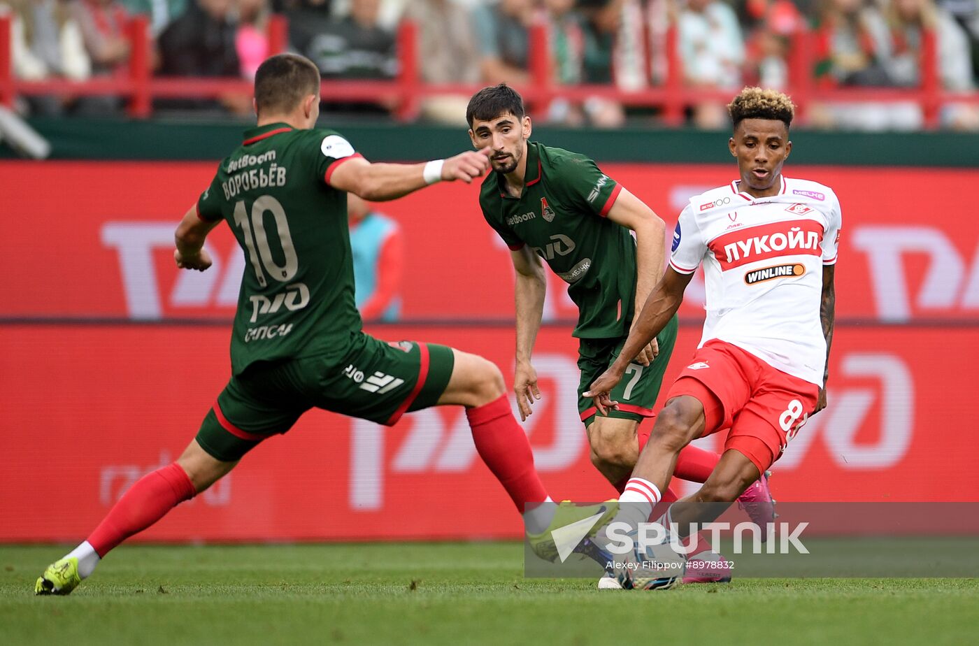 Russia Soccer Premier-League Lokomotiv - Spartak