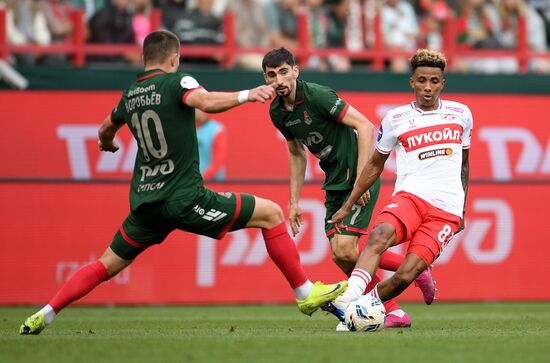 Russia Soccer Premier-League Lokomotiv - Spartak