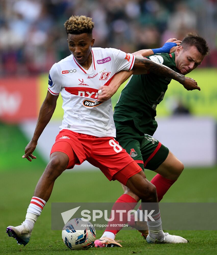 Russia Soccer Premier-League Lokomotiv - Spartak
