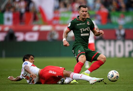 Russia Soccer Premier-League Lokomotiv - Spartak