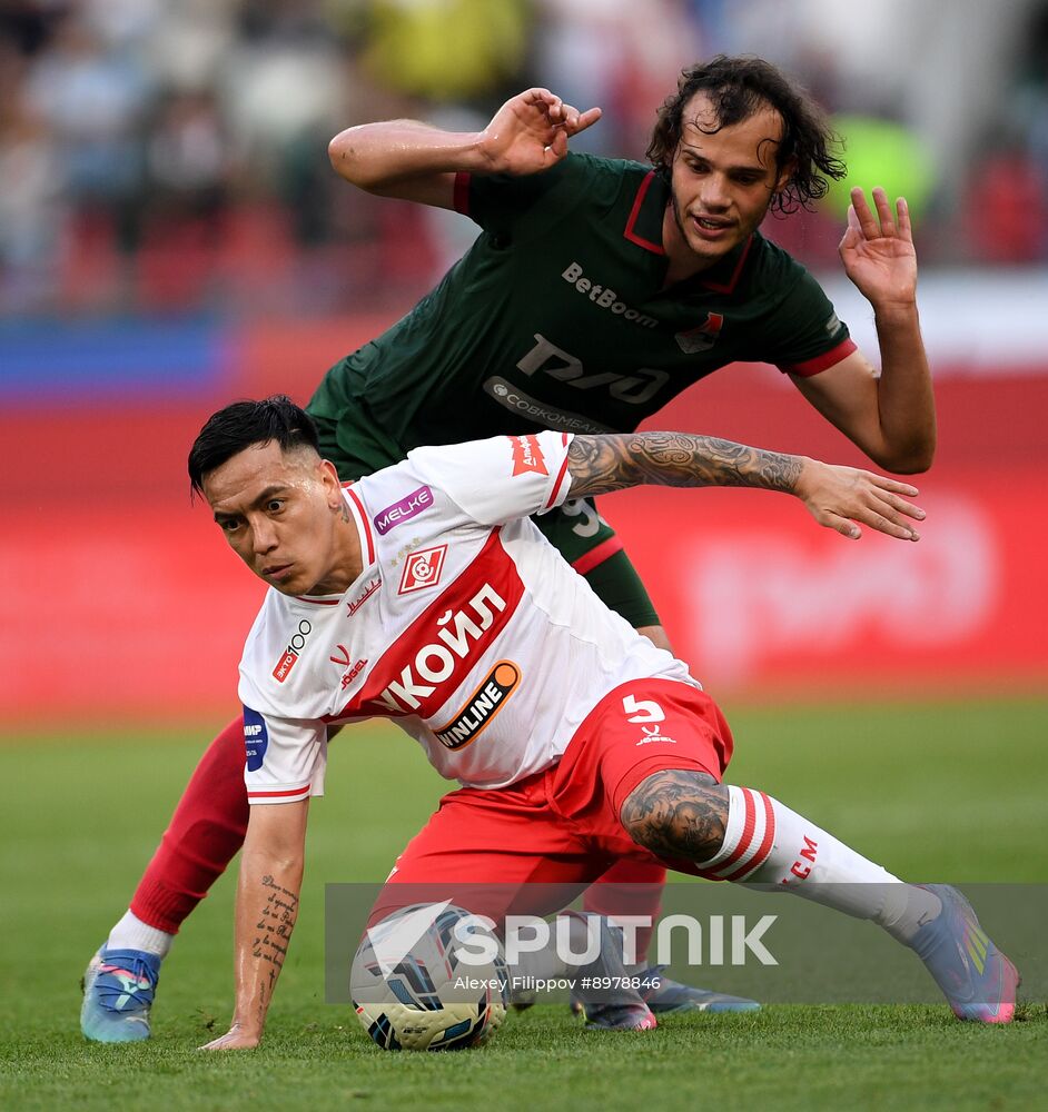 Russia Soccer Premier-League Lokomotiv - Spartak