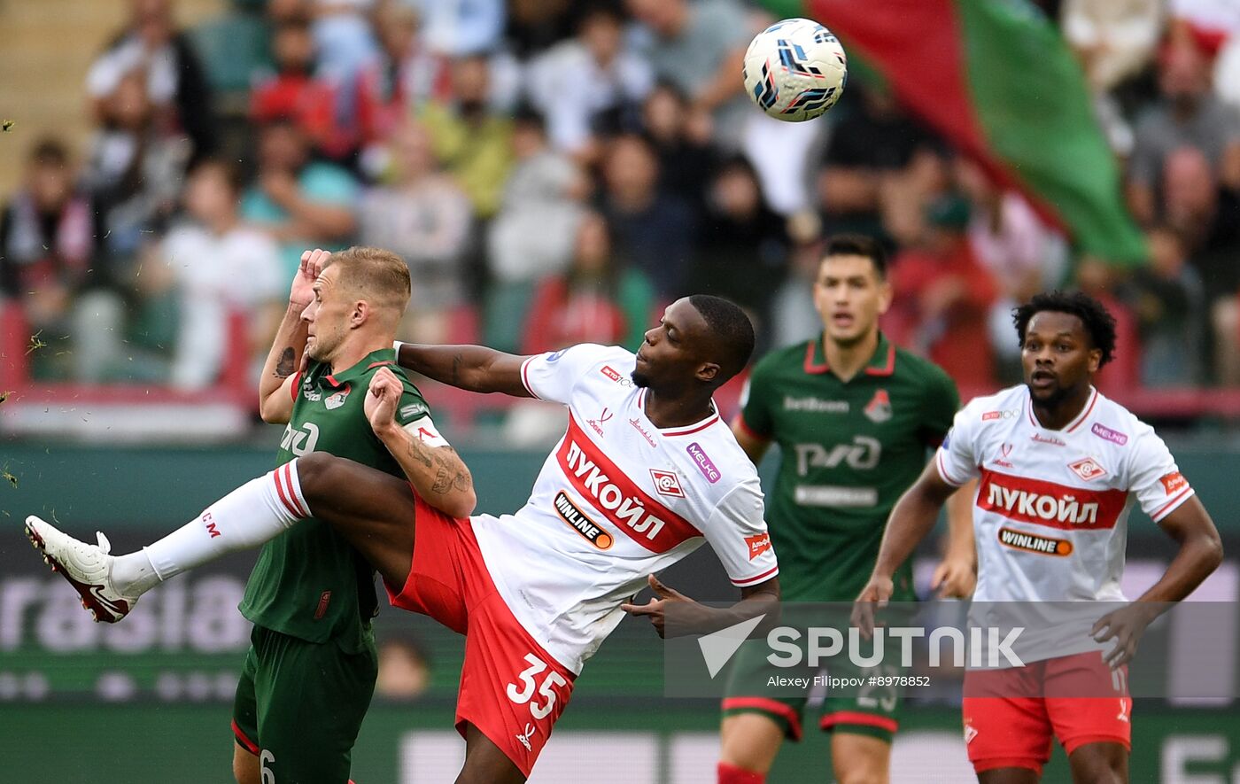 Russia Soccer Premier-League Lokomotiv - Spartak
