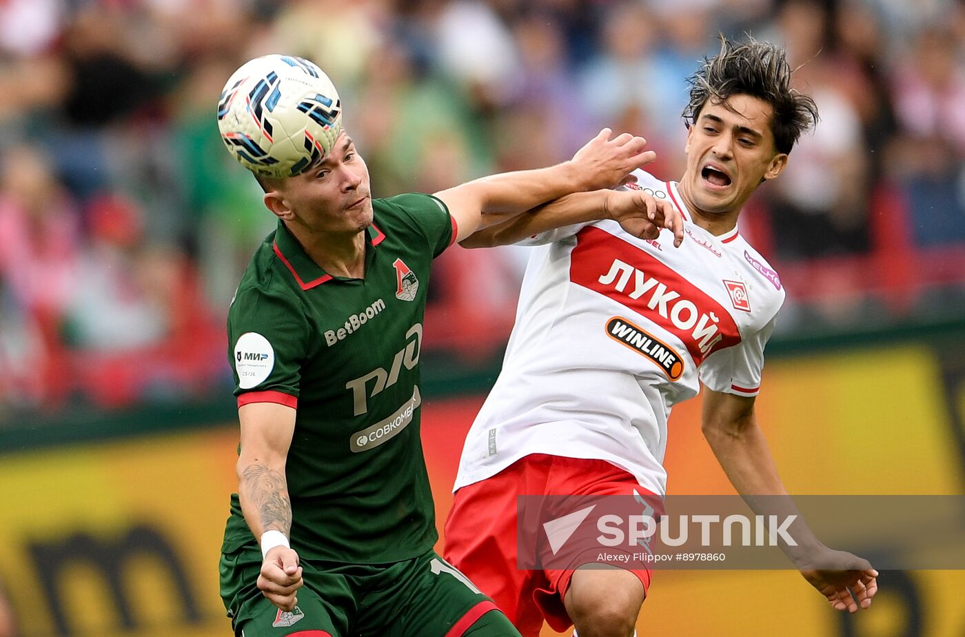 Russia Soccer Premier-League Lokomotiv - Spartak