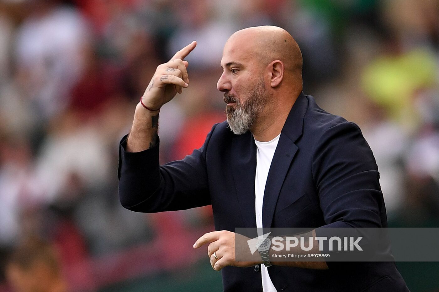 Russia Soccer Premier-League Lokomotiv - Spartak