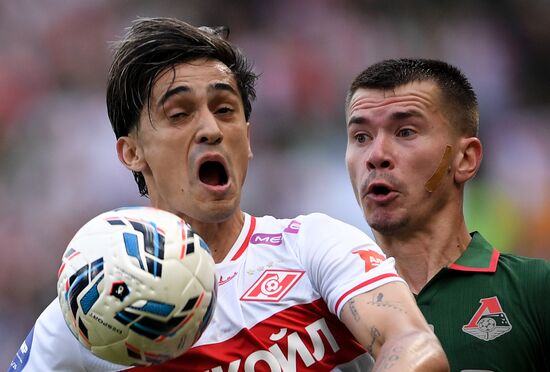 Russia Soccer Premier-League Lokomotiv - Spartak