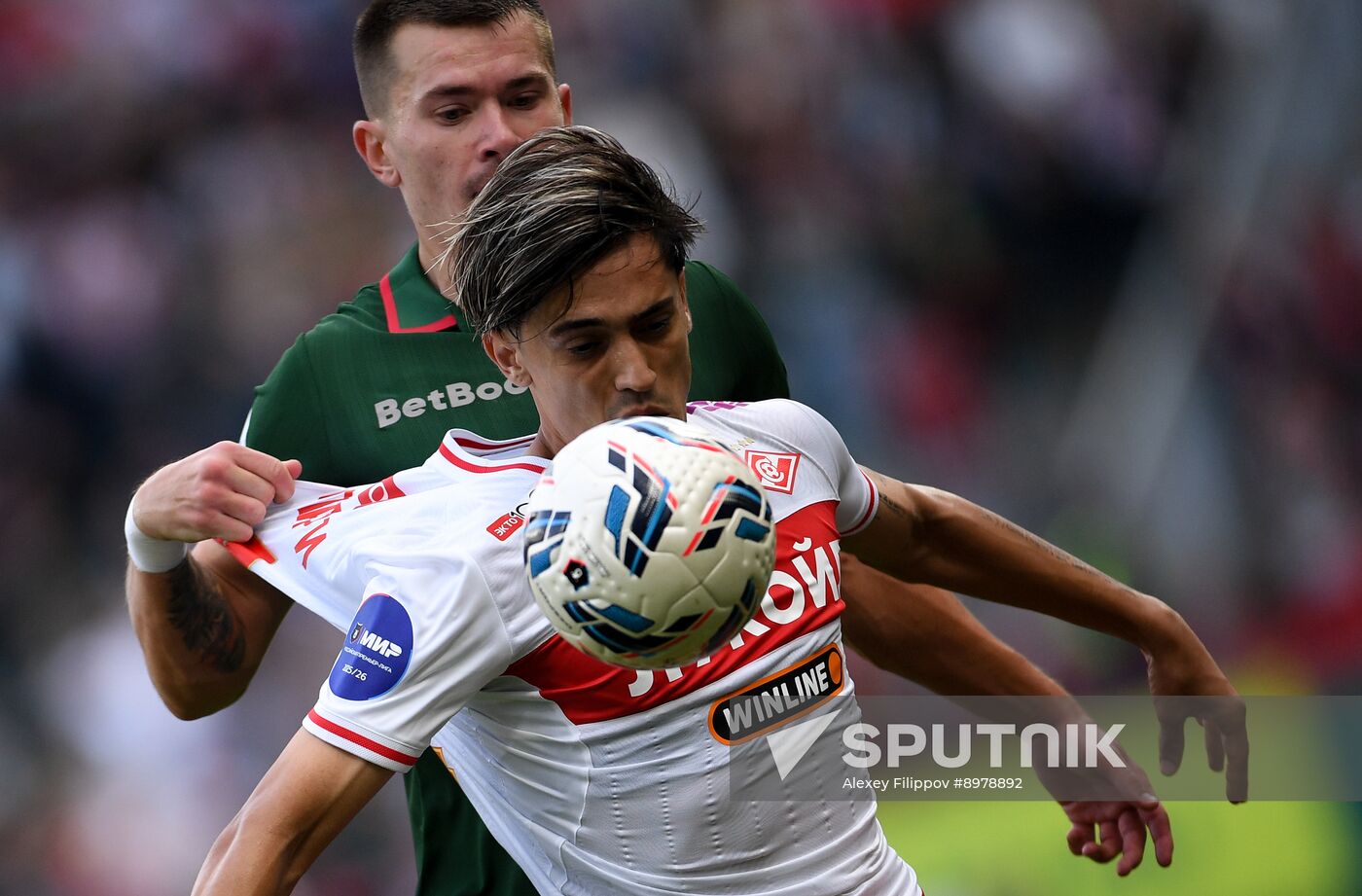 Russia Soccer Premier-League Lokomotiv - Spartak
