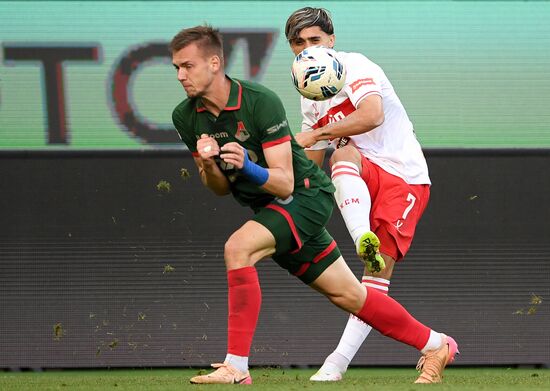 Russia Soccer Premier-League Lokomotiv - Spartak