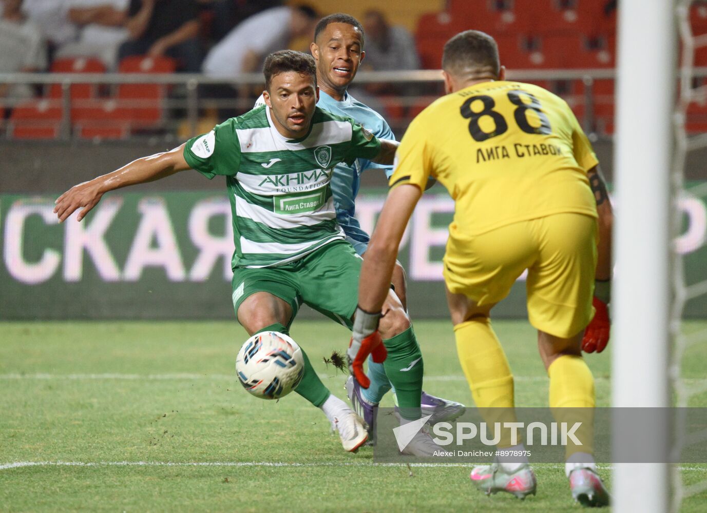 Russia Soccer Premier-League Akhmat - Zenit