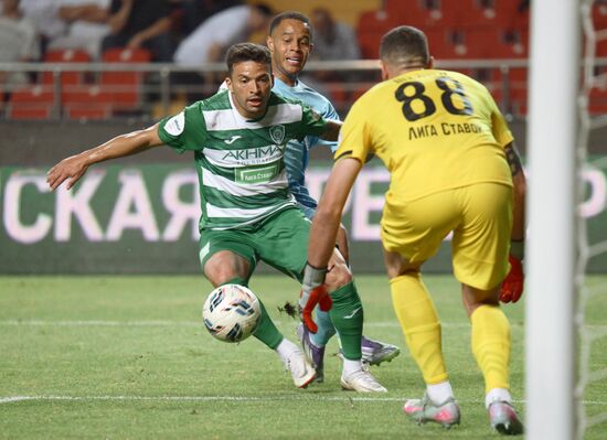 Russia Soccer Premier-League Akhmat - Zenit