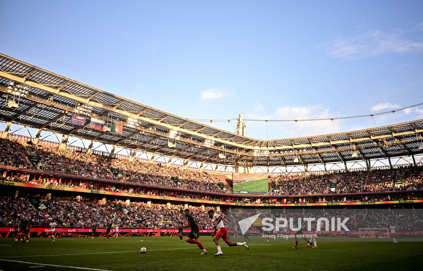 Russia Soccer Premier-League Lokomotiv - Spartak