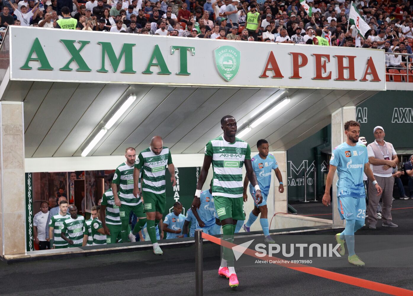 Russia Soccer Premier-League Akhmat - Zenit