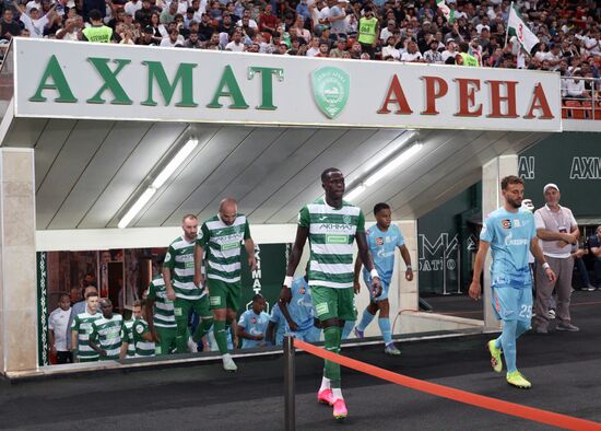 Russia Soccer Premier-League Akhmat - Zenit
