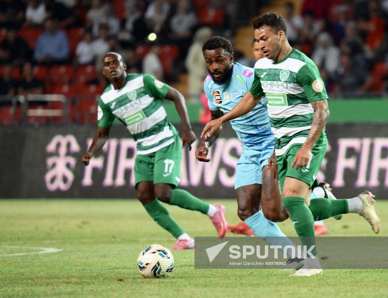 Russia Soccer Premier-League Akhmat - Zenit