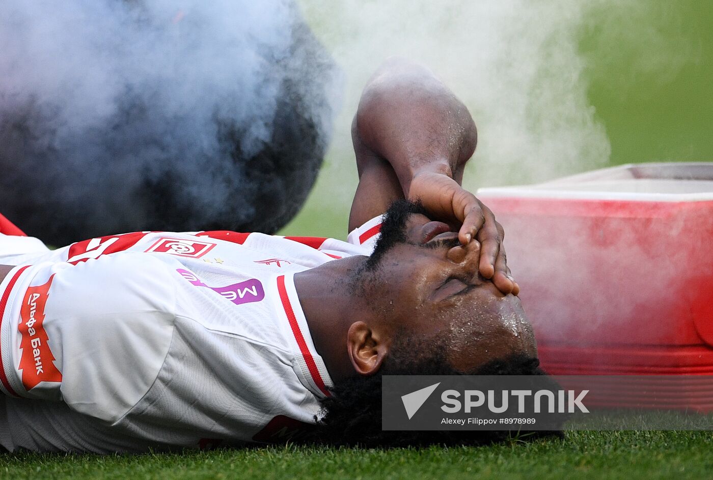 Russia Soccer Premier-League Lokomotiv - Spartak