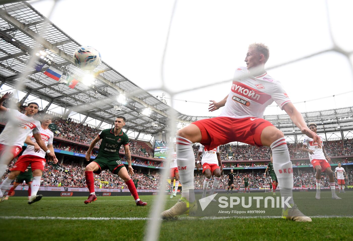 Russia Soccer Premier-League Lokomotiv - Spartak