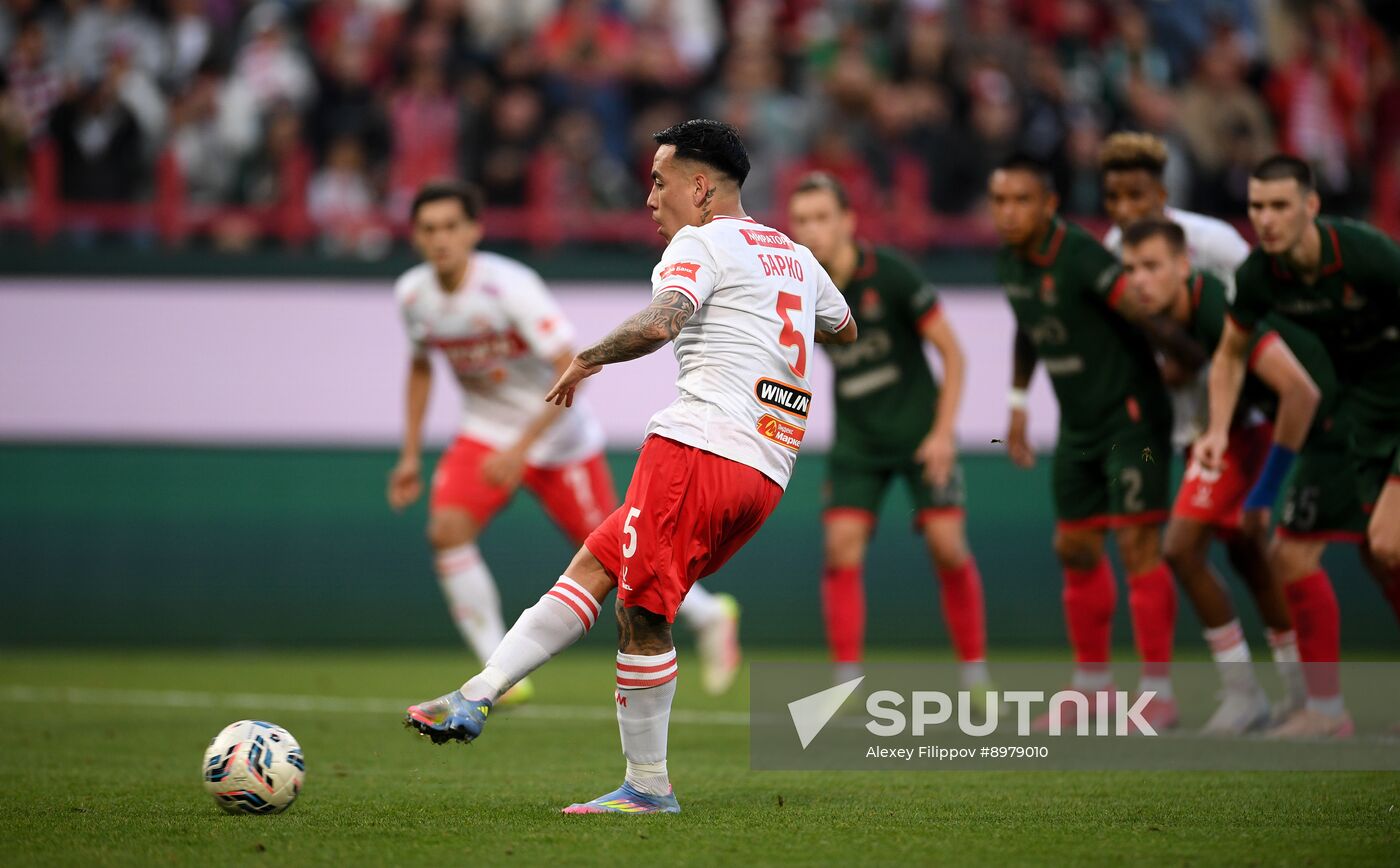Russia Soccer Premier-League Lokomotiv - Spartak