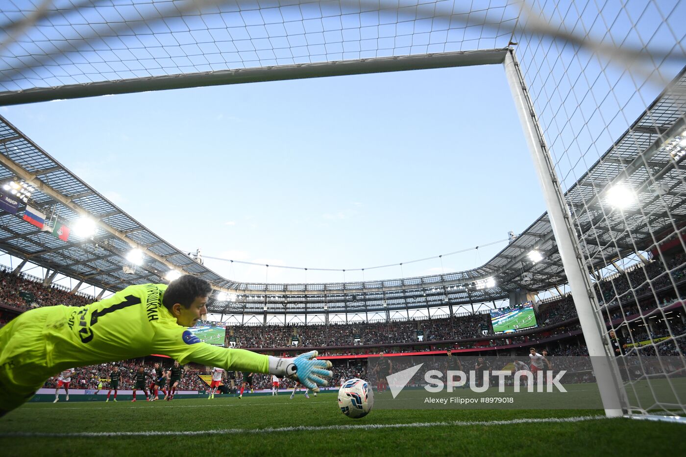 Russia Soccer Premier-League Lokomotiv - Spartak