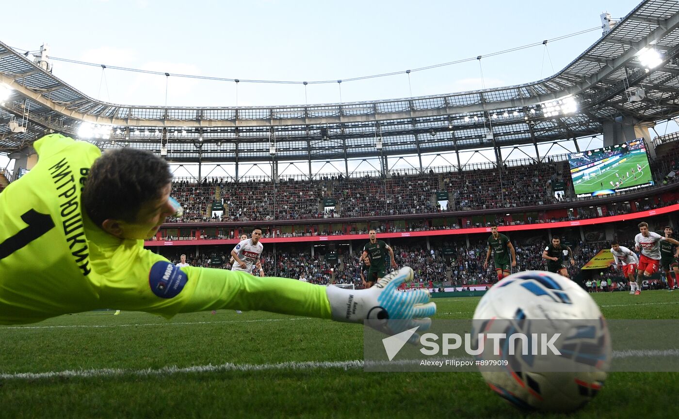 Russia Soccer Premier-League Lokomotiv - Spartak