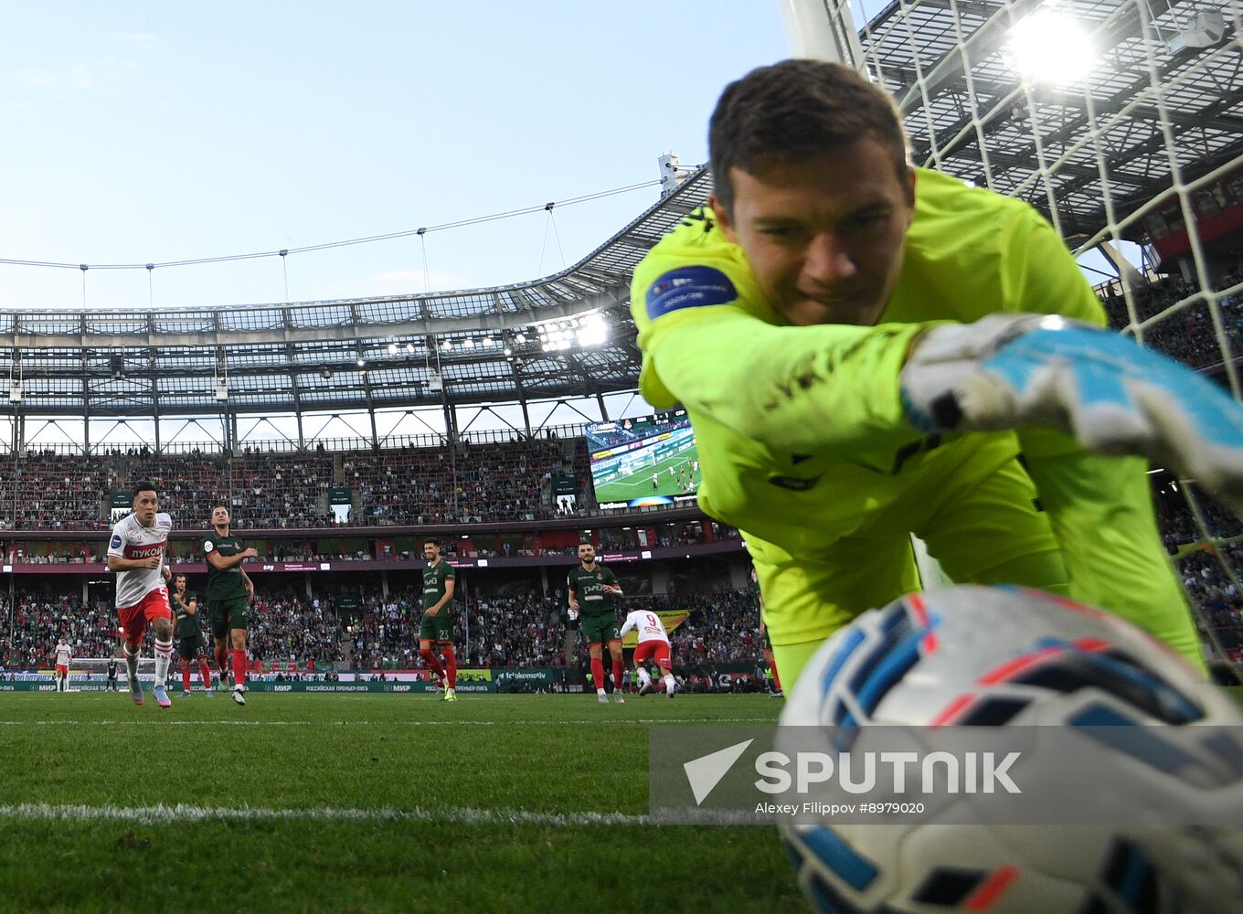 Russia Soccer Premier-League Lokomotiv - Spartak