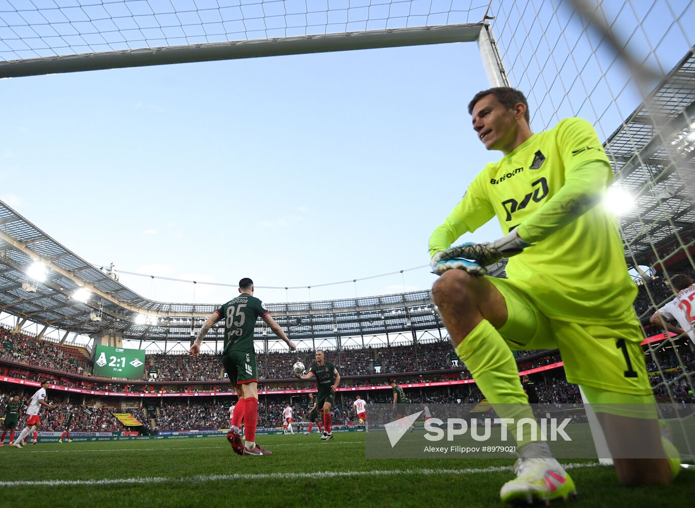 Russia Soccer Premier-League Lokomotiv - Spartak