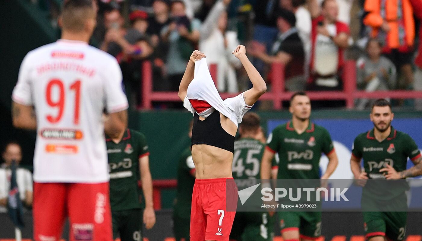 Russia Soccer Premier-League Lokomotiv - Spartak