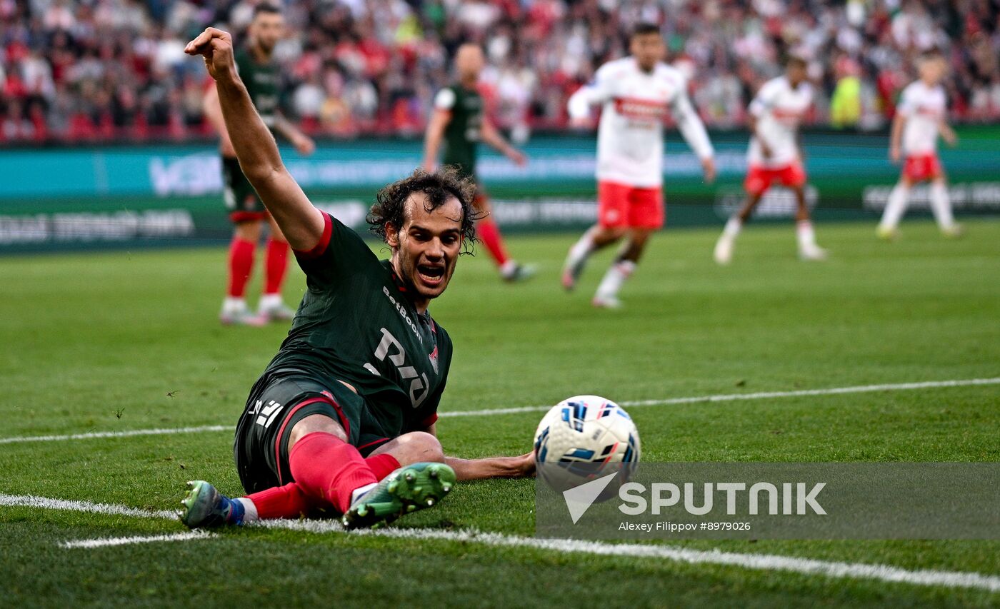 Russia Soccer Premier-League Lokomotiv - Spartak