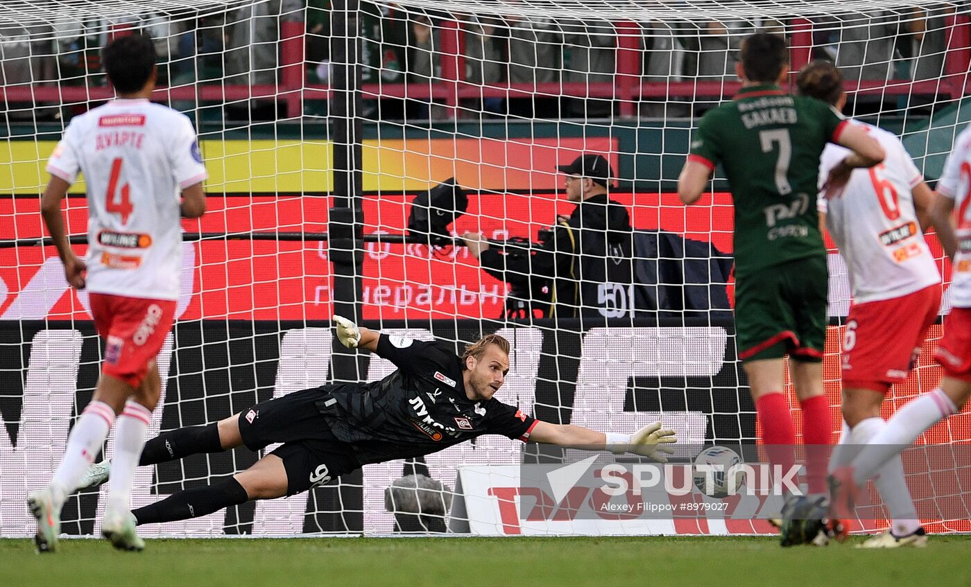 Russia Soccer Premier-League Lokomotiv - Spartak