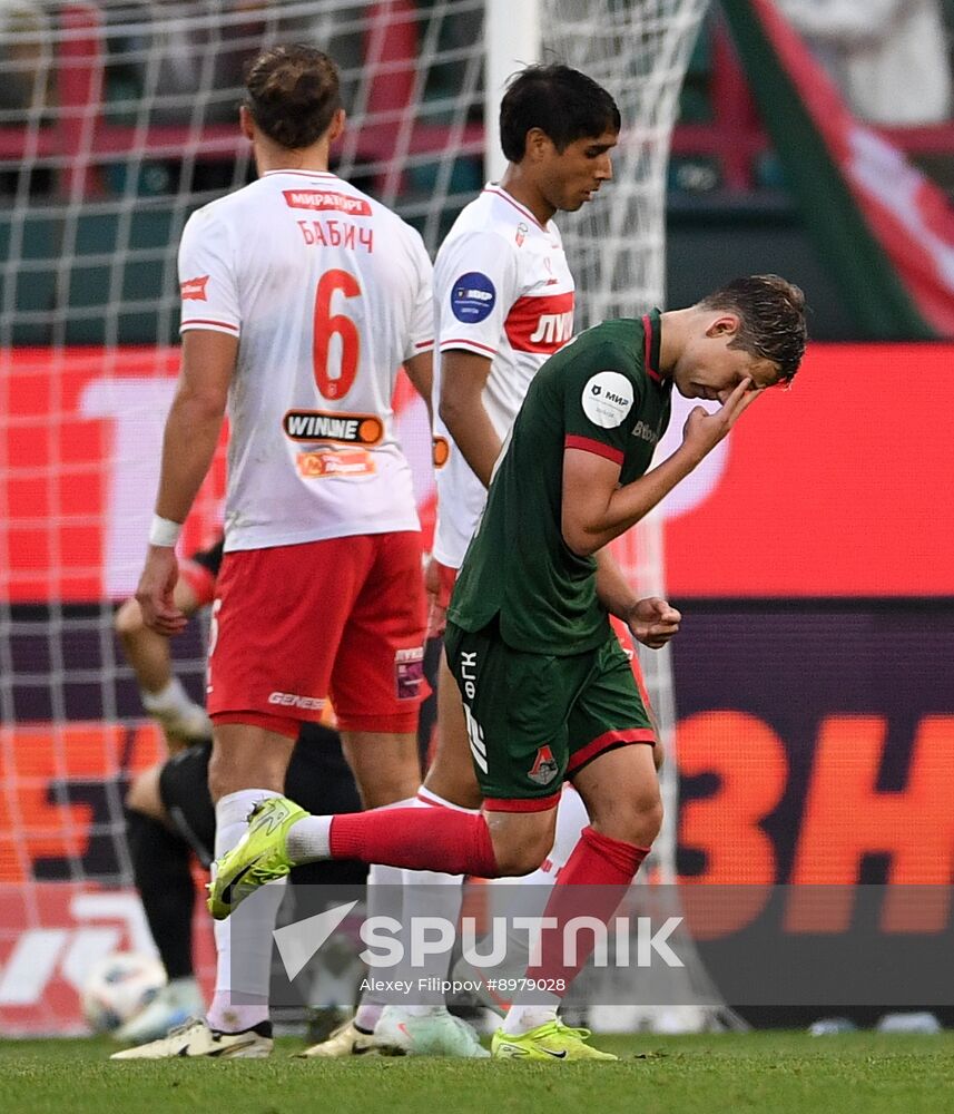 Russia Soccer Premier-League Lokomotiv - Spartak