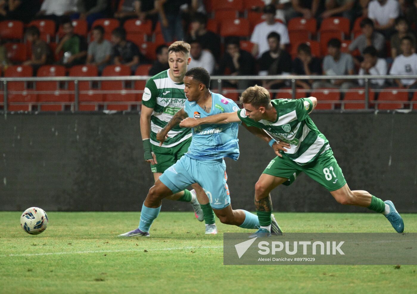 Russia Soccer Premier-League Akhmat - Zenit