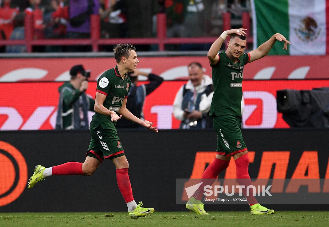 Russia Soccer Premier-League Lokomotiv - Spartak