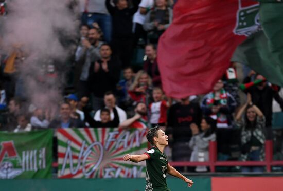 Russia Soccer Premier-League Lokomotiv - Spartak